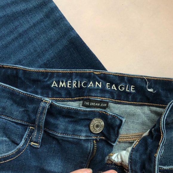 American Eagle Dream Jean skinny jeans - distressed size 2 - Picture 6 of 7